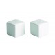 Salt and Pepper Pot 3x3x3cm + PVC Case